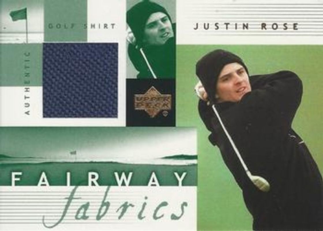 2002 Upper Deck #JR-FF Fairway Fabrics
