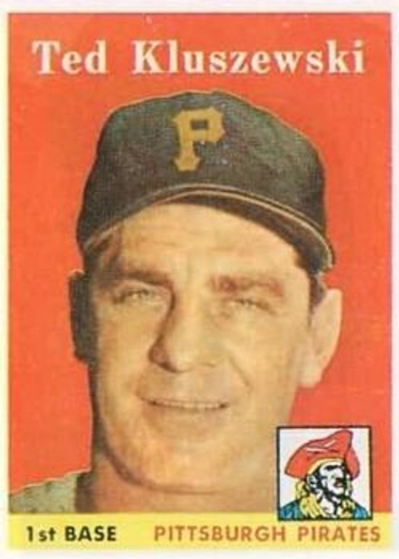 Ted Kluszewski 1958 Topps #178 Base RAW