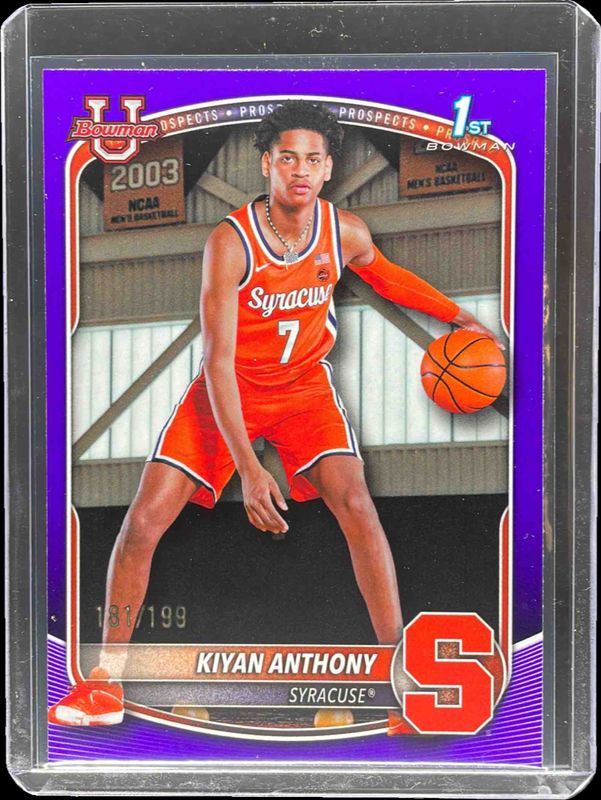 2025 Bowman #BPP-4 Prospects - Purple Border /199 (1st)