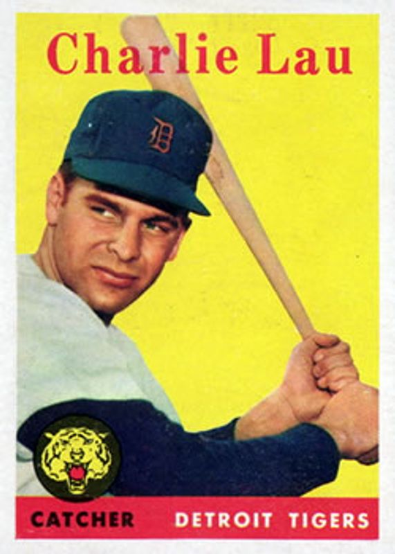 Charlie Lau 1958 Topps #448 Base Rookie RAW