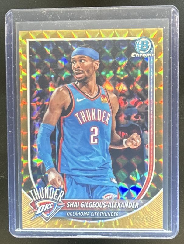 2025 Bowman #BCV-106 Chrome - Gold Geometric Refractor /50