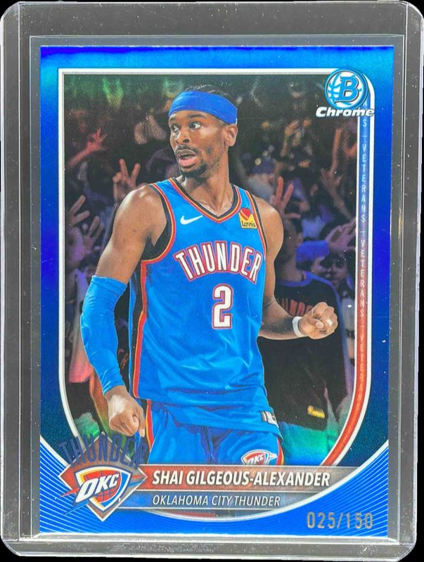 2025 Bowman #BCV-106 Chrome - Blue Refractor /150