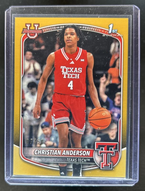2025 Bowman #BPP-45 Prospects - Gold Border /50