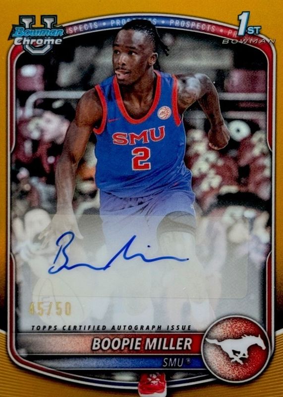 2025 Bowman #CPA-BR Chrome Prospect Autographs - Gold Refractor /50 (1st)