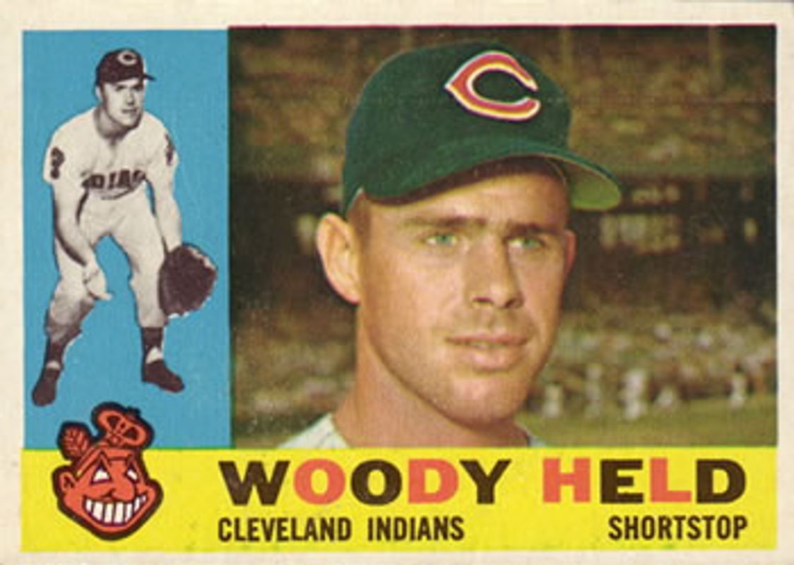 Woodie Held 1960 Topps #178 Base RAW