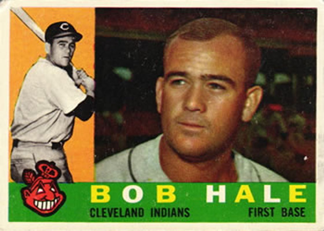 Bob Hale 1960 Topps #309 Base RAW