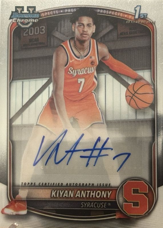 2025 Bowman #CPA-KA Chrome Prospect Autographs (1st)