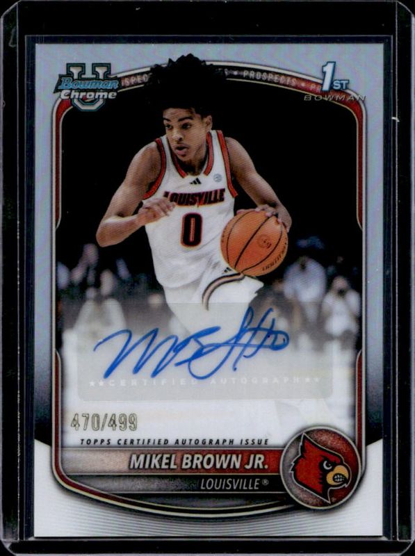 2025 Bowman #CPA-MBJ Chrome Prospect Autographs - Refractor /499 (1st)