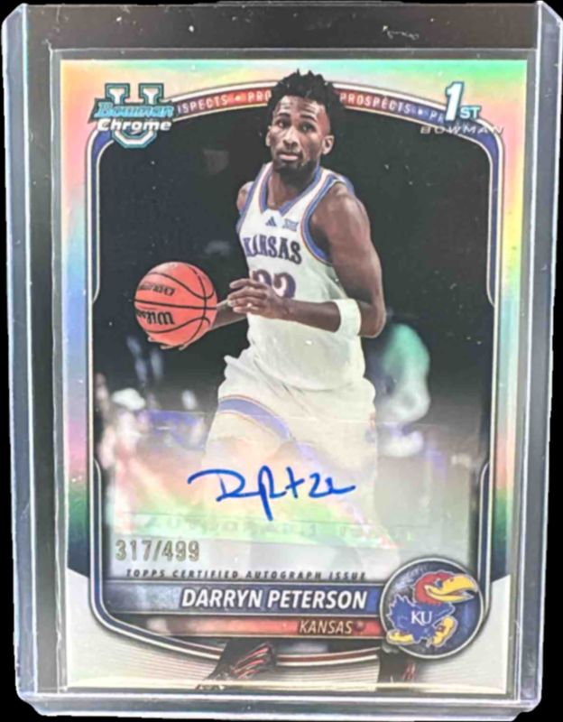 2025 Bowman #CPA-DP Chrome Prospect Autographs - Refractor /499 (1st)