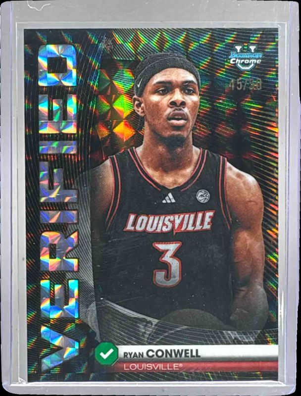 2025 Bowman #BV-13 Verified - Gold Geometric Refractor /50