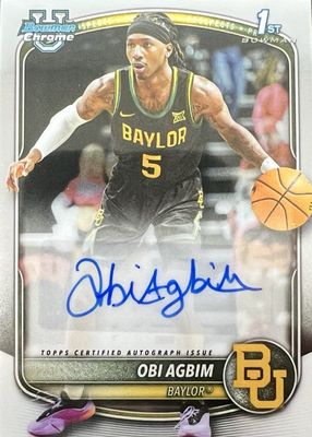 2025 Bowman #CPA-OA Chrome Prospect Autographs (1st)