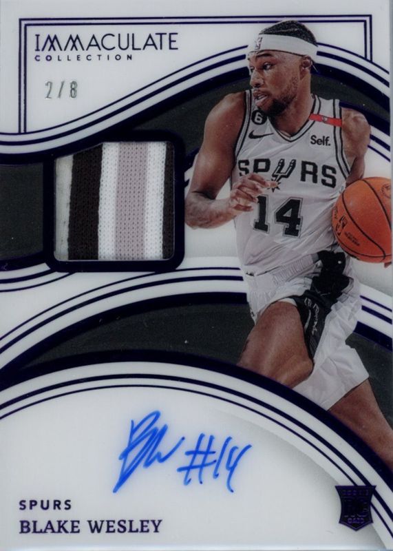 2022 Immaculate #126 Rookie Patch Auto - FOTL /8