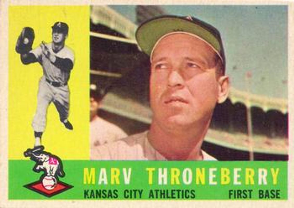 1960 Topps #436b Base