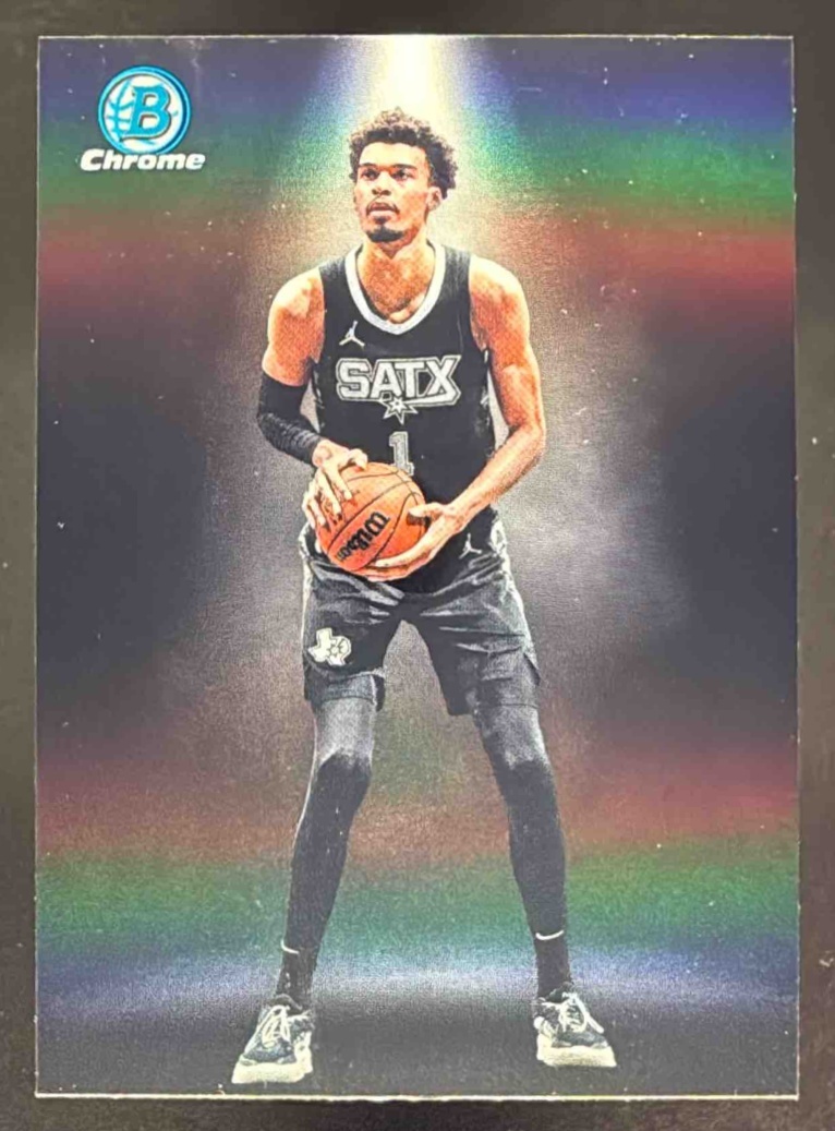 Victor Wembanyama 2025 Bowman #BNB-9 Spotlights /(SSP) Price Guide ...