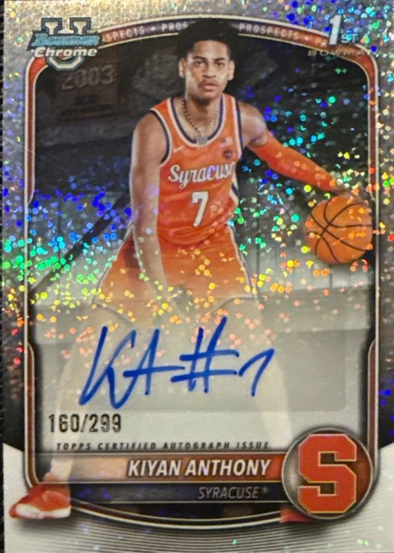 2025 Bowman #CPA-KA Chrome Prospect Autographs - Speckle Refractor /299 (1st)