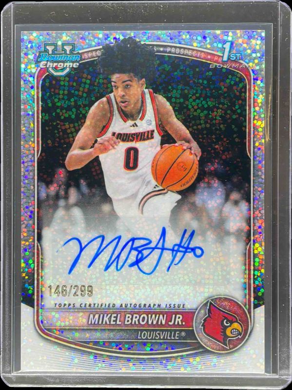 2025 Bowman #CPA-MBJ Chrome Prospect Autographs - Speckle Refractor /299 (1st)