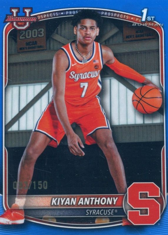 2025 Bowman #BPP-4 Prospects - Blue Border /150 (1st)