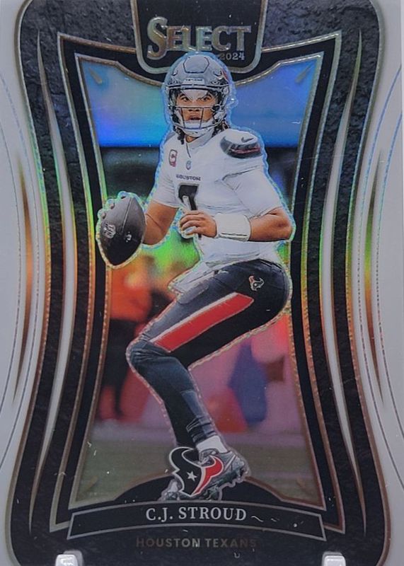 CJ Stroud 2024 Select #394 Suite Level White /35 RAW