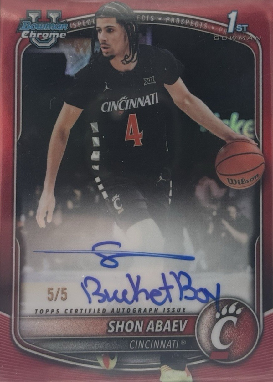 Shon Abaev Basketball Cards Price Guide - Sports Card Investor