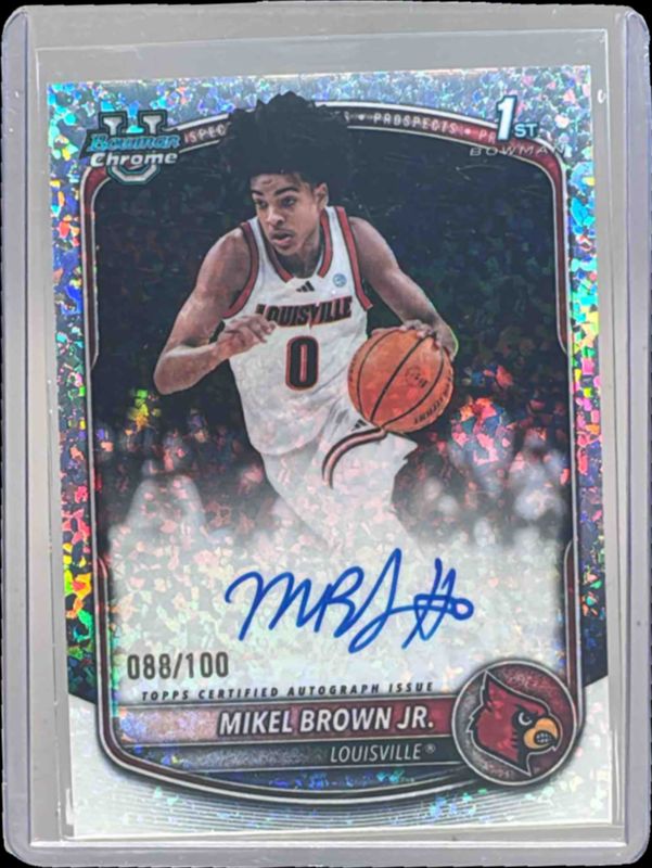 2025 Bowman #CPA-MBJ Chrome Prospect Autographs - Mini Diamond Refractor /100 (1st)