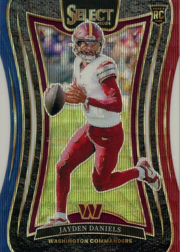 Jayden Daniels 2024 Select #380 Suite Level Tri-Color /149 Price