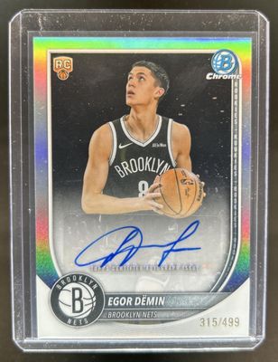2025 Bowman #BCA-ED Chrome Autographs - Refractor /499