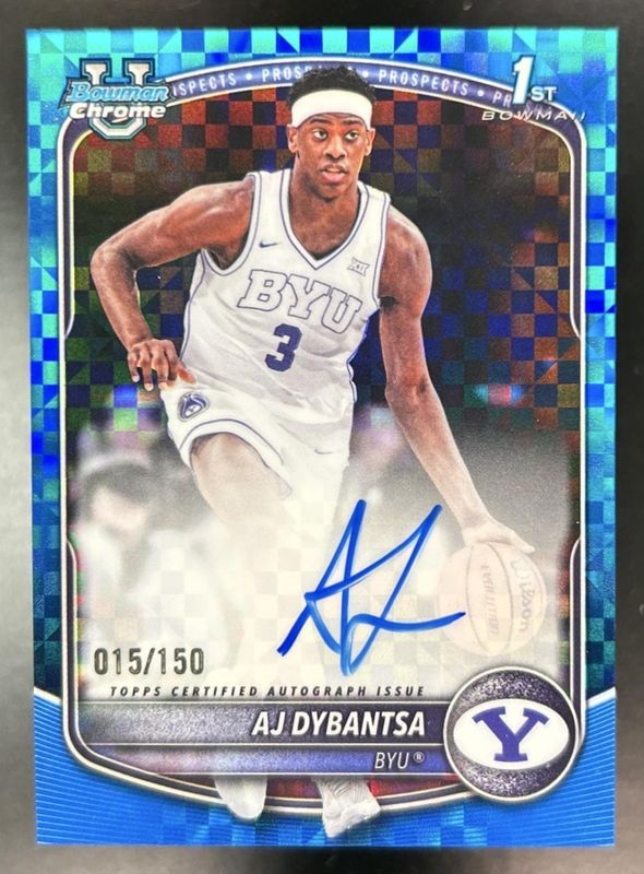 2025 Bowman #CPA-AD Chrome Prospect Autographs - Blue X-Fractor /150 (1st)