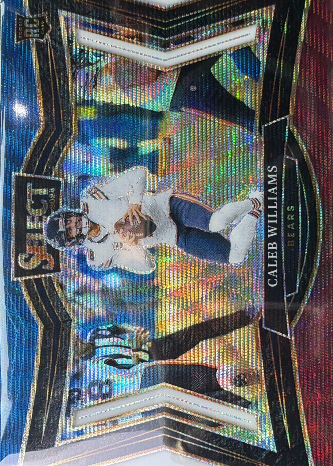 Caleb Williams 2024 Select #477 Field Level Tri-Color /99 Price