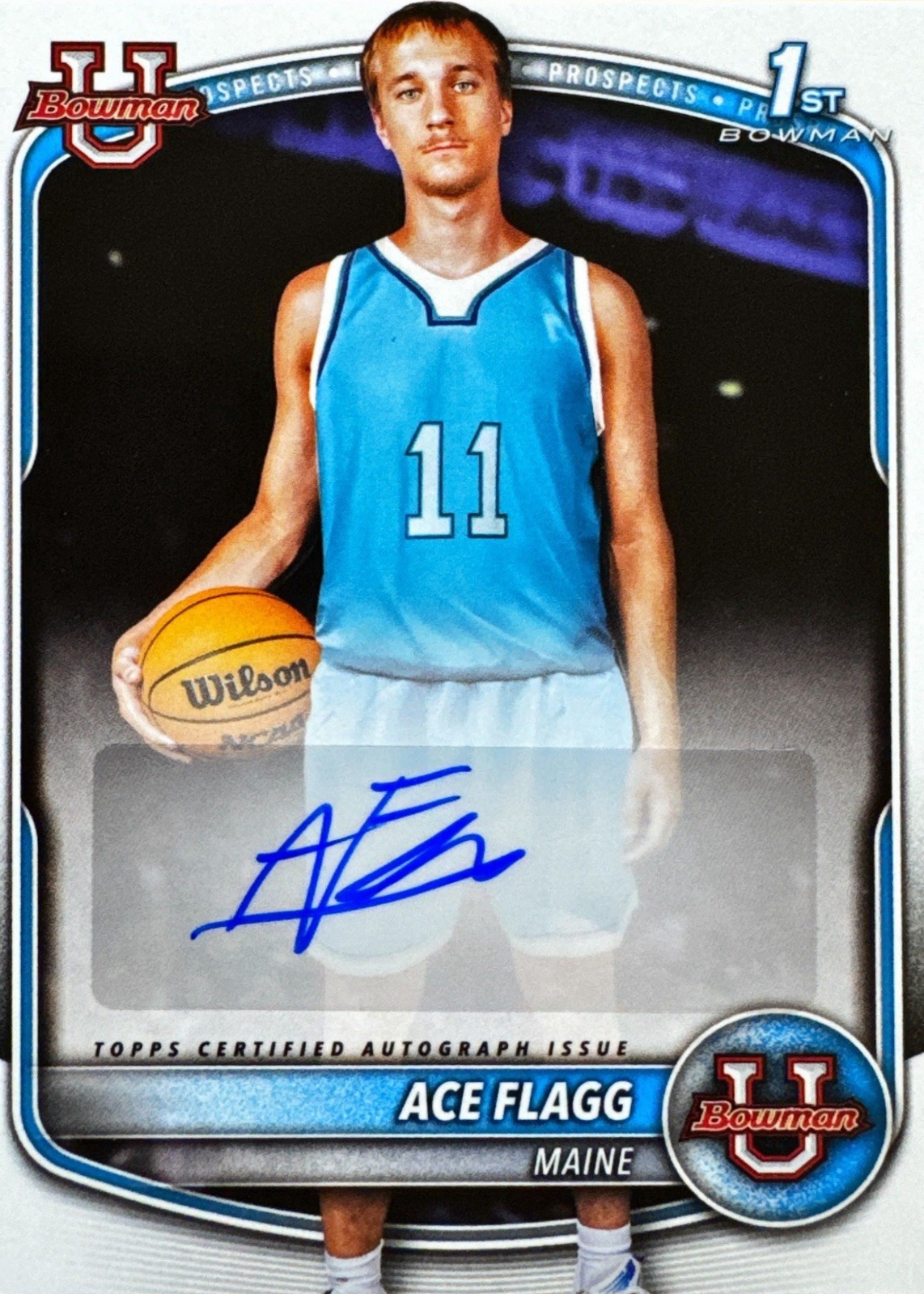 Ace Flagg 2025 Bowman #PA-AF Paper Prospect Retail Autographs (1st ...