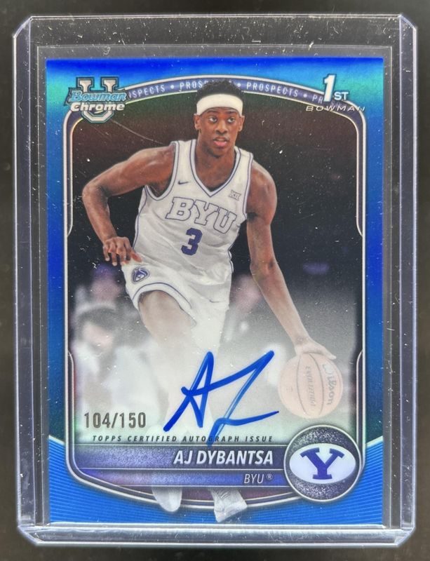 2025 Bowman #CPA-AD Chrome Prospect Autographs - Blue Refractor /150 (1st)
