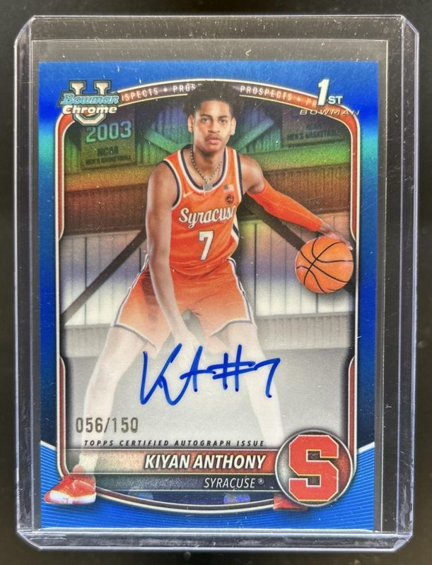 2025 Bowman #CPA-KA Chrome Prospect Autographs - Blue Refractor /150 (1st)