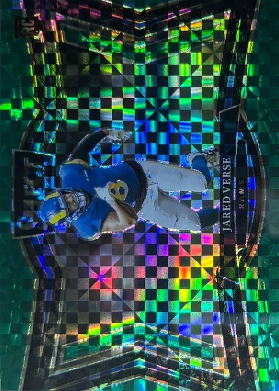 Jared Verse 2024 Select #482 Field Level Green /5 Rookie RAW