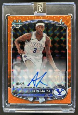 2025 Bowman #CPA-AD Chrome Prospect Autographs - Orange Geometric Refractor /25 (1st)