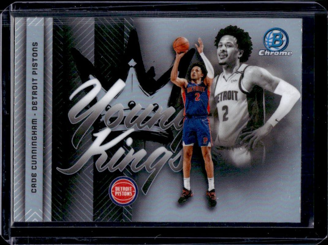 Cade Cunningham 2025 Bowman #YK-12 Young Kings - Refractor Price 