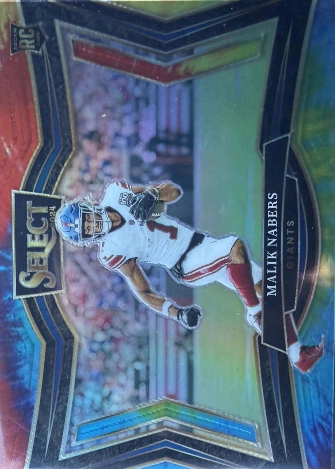 Malik Nabers 2024 Select #473 Field Level Tie-Dye /25 Price Guide