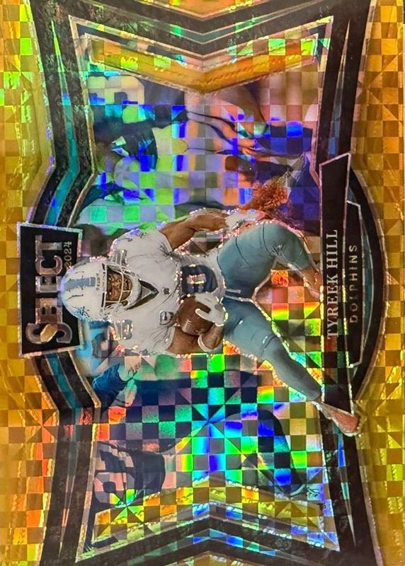 Tyreek Hill 2024 Select #499 Field Level Gold /10 RAW