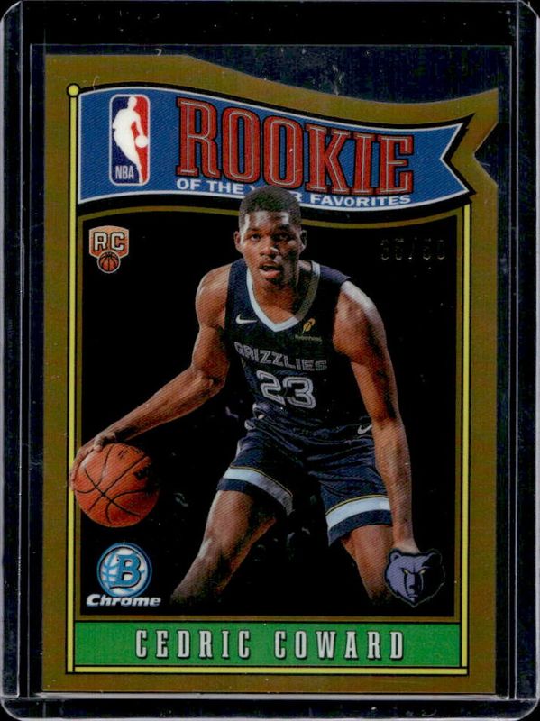 2025 Bowman #RY-11 ROY Favorites - Gold Refractor /50