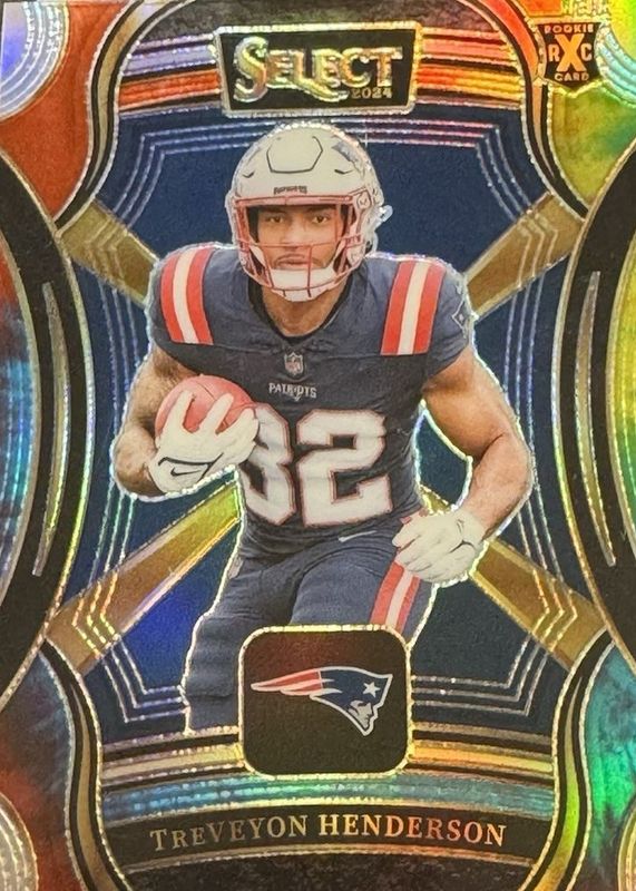 TreVeyon Henderson 2024 Select #509 XRC Prizm - Tie-Dye /25 RAW