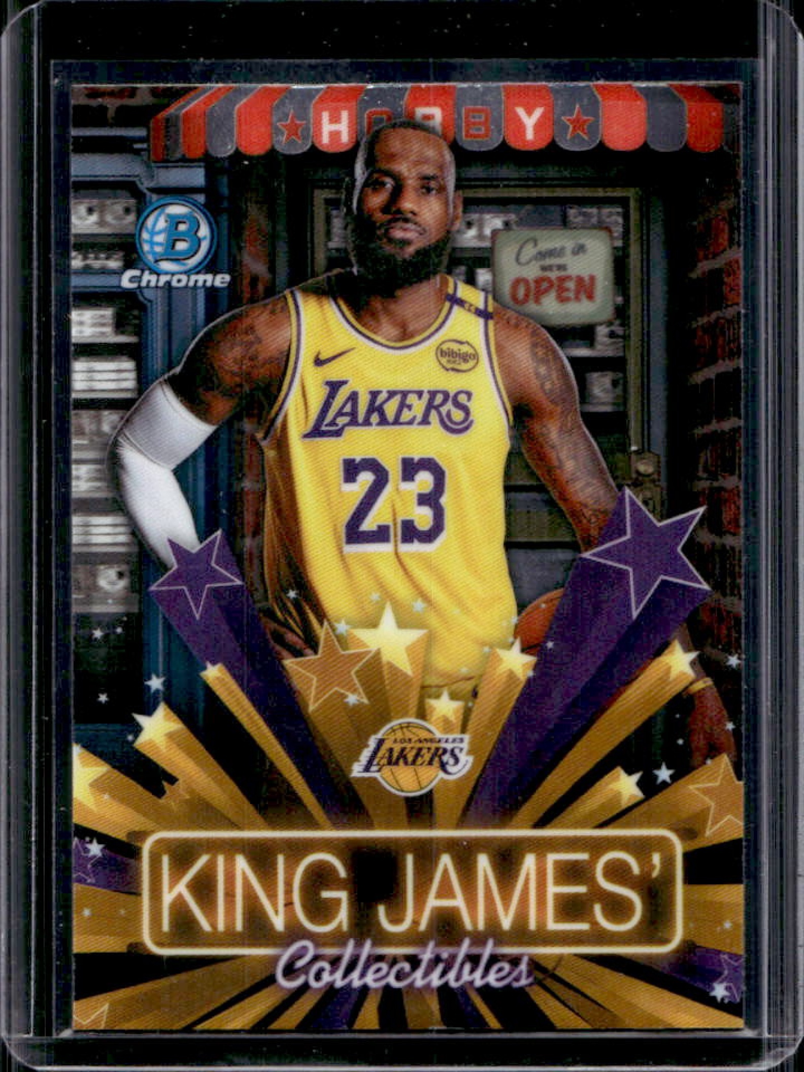 LeBron James 2025 Bowman #HS-13 Hobby Stars Price Guide - Sports