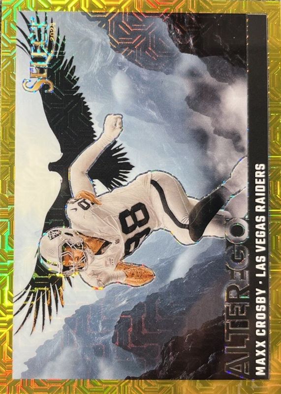Maxx Crosby 2024 Select #10 Alter Ego - Gold /10 RAW