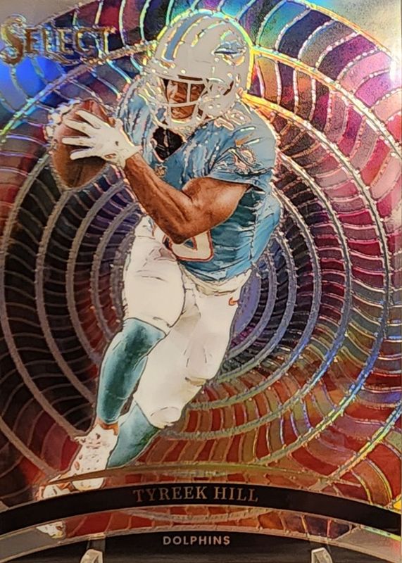 Tyreek Hill 2024 Select #12 Color Wheel /(SSP) RAW