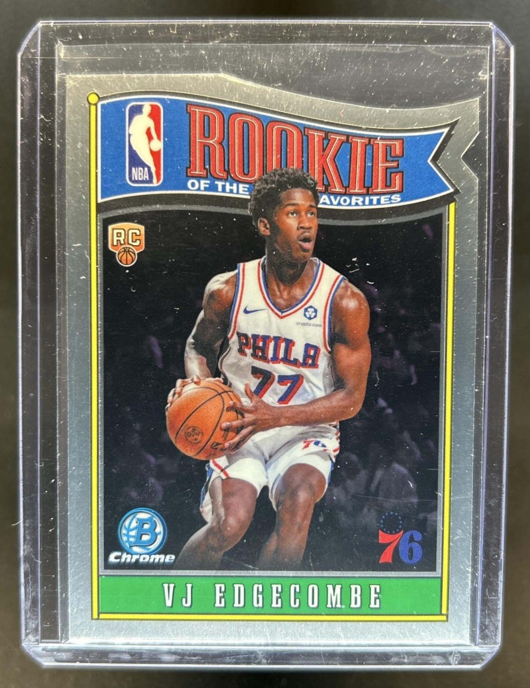VJ Edgecombe 2025 Bowman #RY-3 ROY Favorites Price Guide - Sports Card ...