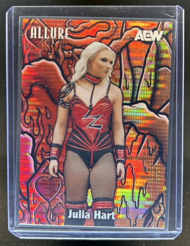 2026 Upper Deck Allure AEW #CF-2 Color Flow - Red-Orange Spectrum /299