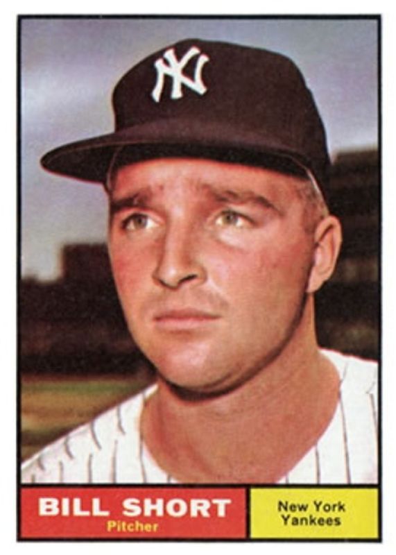 Bill Short 1961 Topps #252 Base RAW