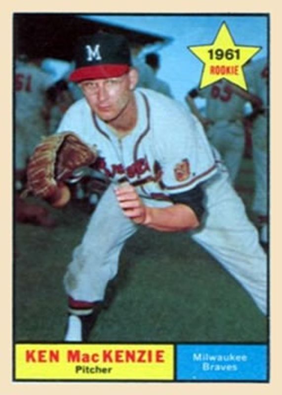 1961 Topps #496 Base