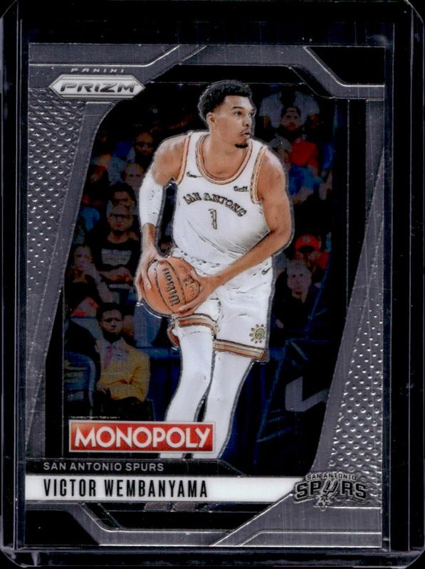 Victor Wembanyama 2024 Prizm Monopoly #73 Base RAW