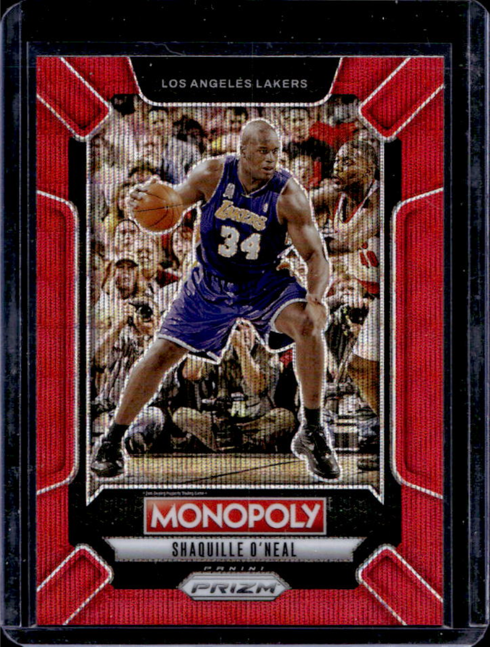 Shaquille O'Neal 2024 Prizm Monopoly #LEG2 Legends - Red Wave