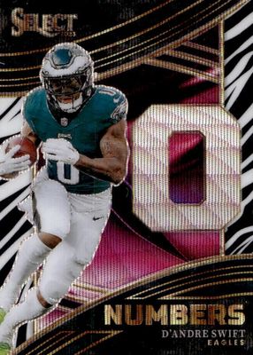17枚限定 Mosaic D’Andre Swift Gold Wave 2024 Panini Mosaic - D'Andre Swift #37 Gold Wave Mosaic