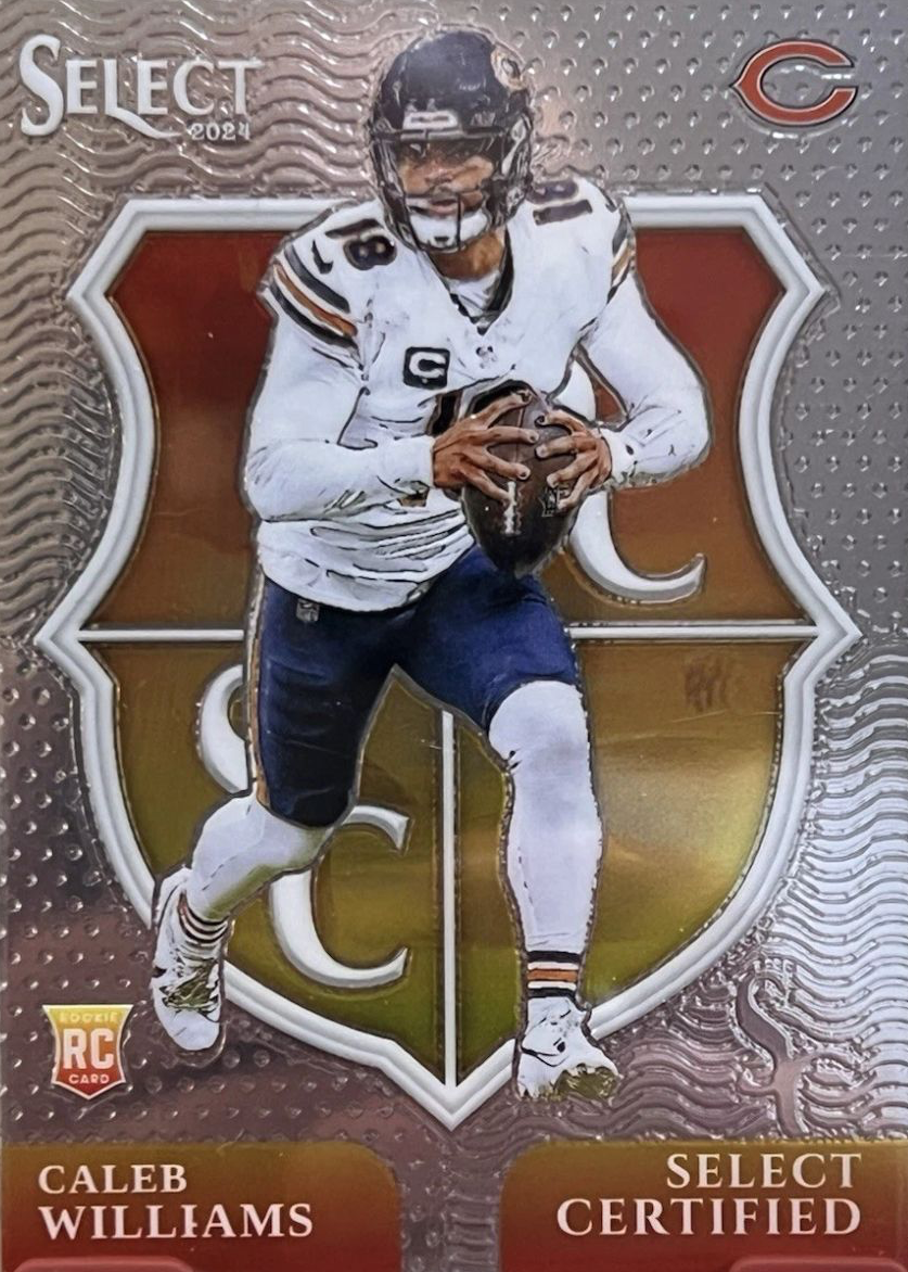 2024 DONROSS OPTIC CALEB WILLIAMS PRIMARY COLORS #1 Rookie Rc Chi Bears - Foto 5