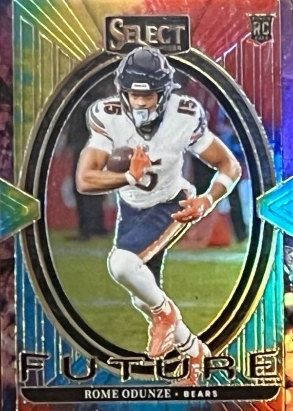 Rome Odunze 2024 Select #22 Select Future - Tie-Dye /25 Rookie RAW